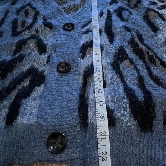 2/40$Tngt leopard boutons crop vest size medium - Picture 8 of 8